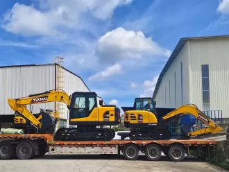Yuchai Excavators Shipped, Demonstrating Strong Market Vitality