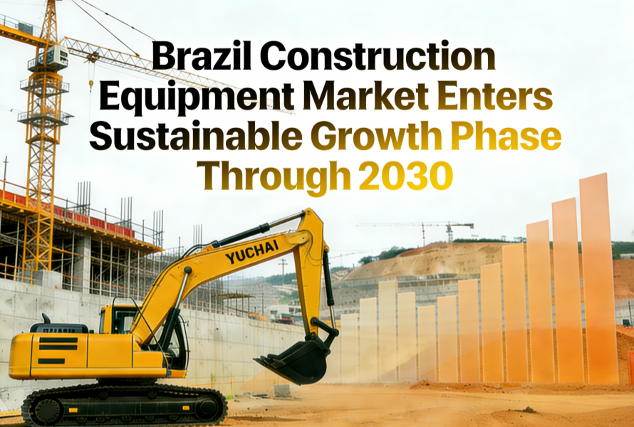 Mercado brasileiro de equipamentos de construção entra em fase de crescimento sustentável até 2030
