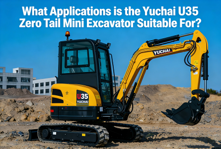 What Applications Is the Yuchai U35 Zero-Tail-Swing Mini Excavator Suitable For?