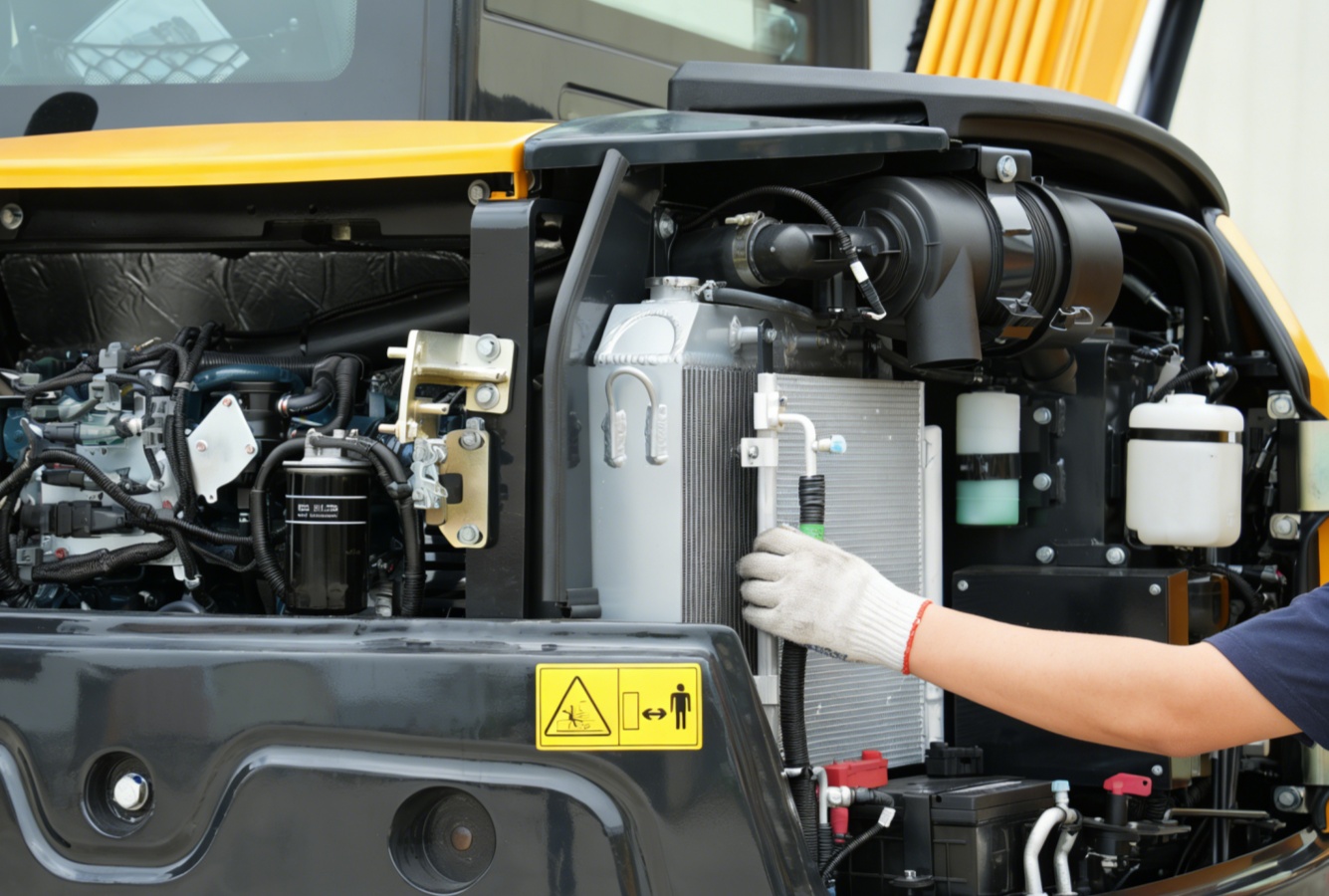 Fallas comunes y métodos de mantenimiento sencillos de las miniexcavadoras