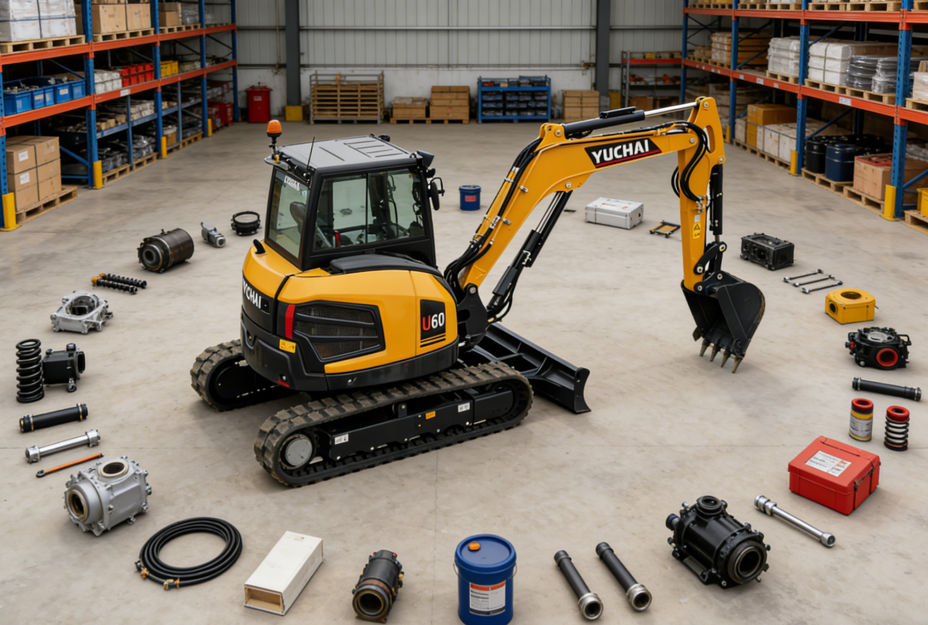 Guía de mantenimiento de la miniexcavadora YUCHAI