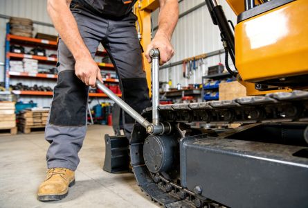 One Tip to Extend Excavator Service Life: Chassis Maintenance