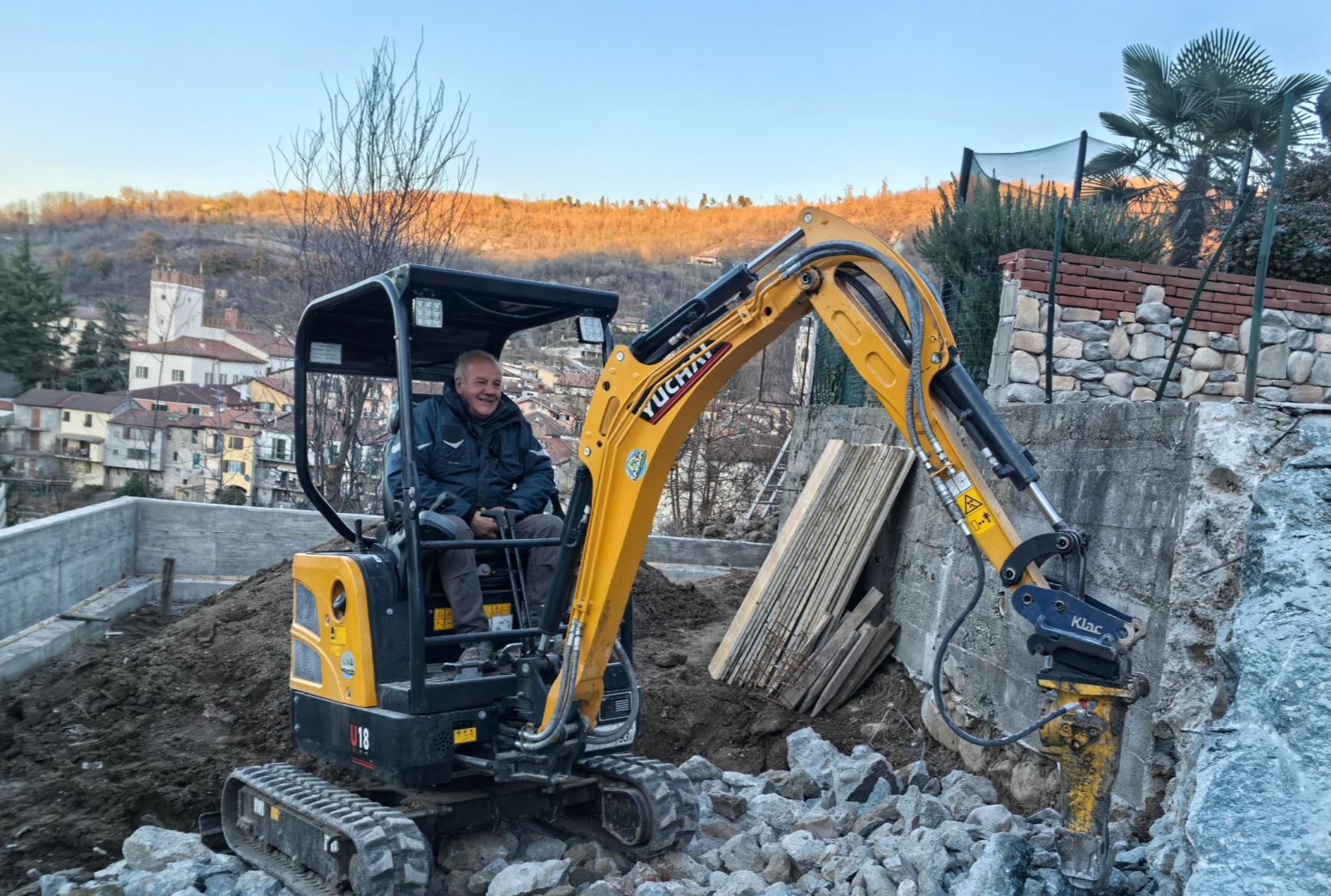 European Demolition Sites: Powered by Yuchai Equipment's Excavator