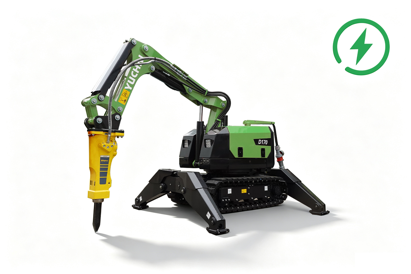 Yuchai D170 Elektrischer ferngesteuerter Abbruchroboter