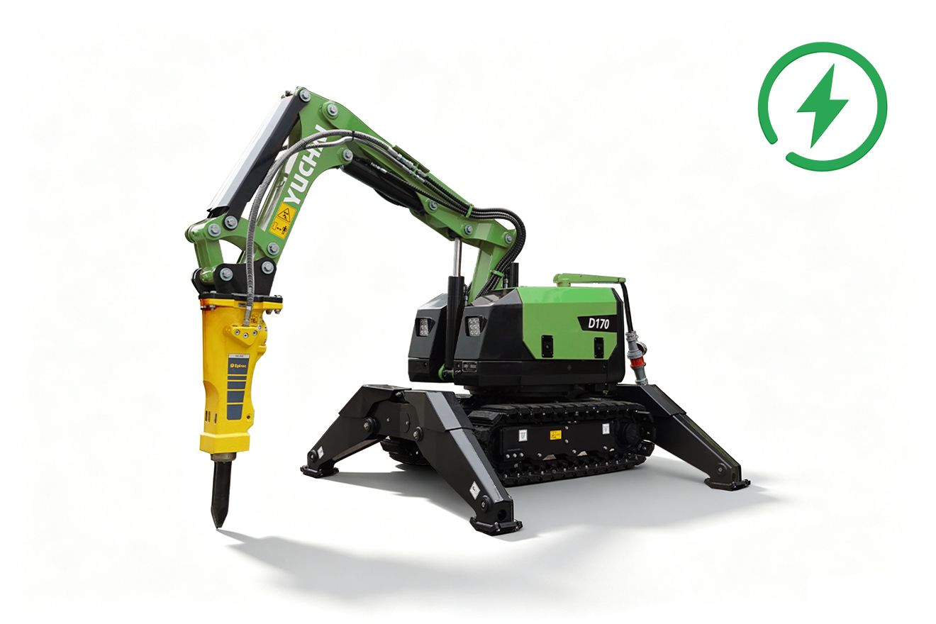 Yuchai D170 Electric Remote-Controlled Demolition Robot