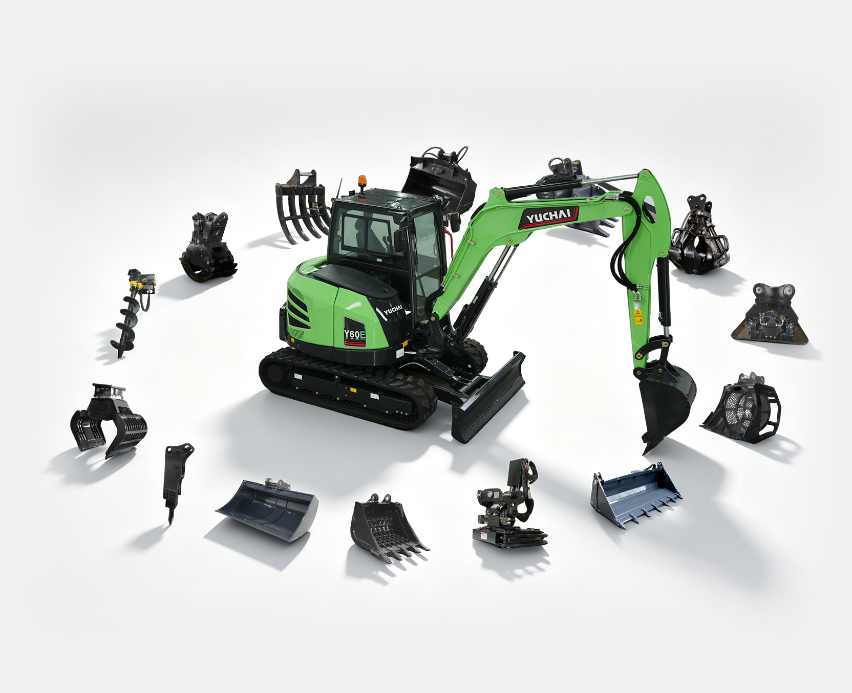 Yuchai Y60E Elektrobagger Yuchai Y60E Elektrobagger