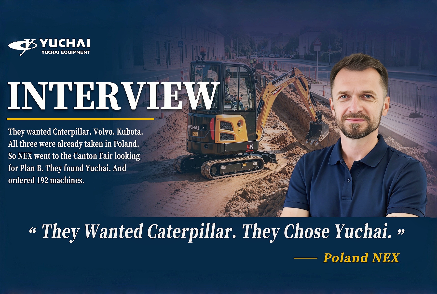 From Polish Dealer: Yuchai U10 Navigates Narrow Spaces with Ease