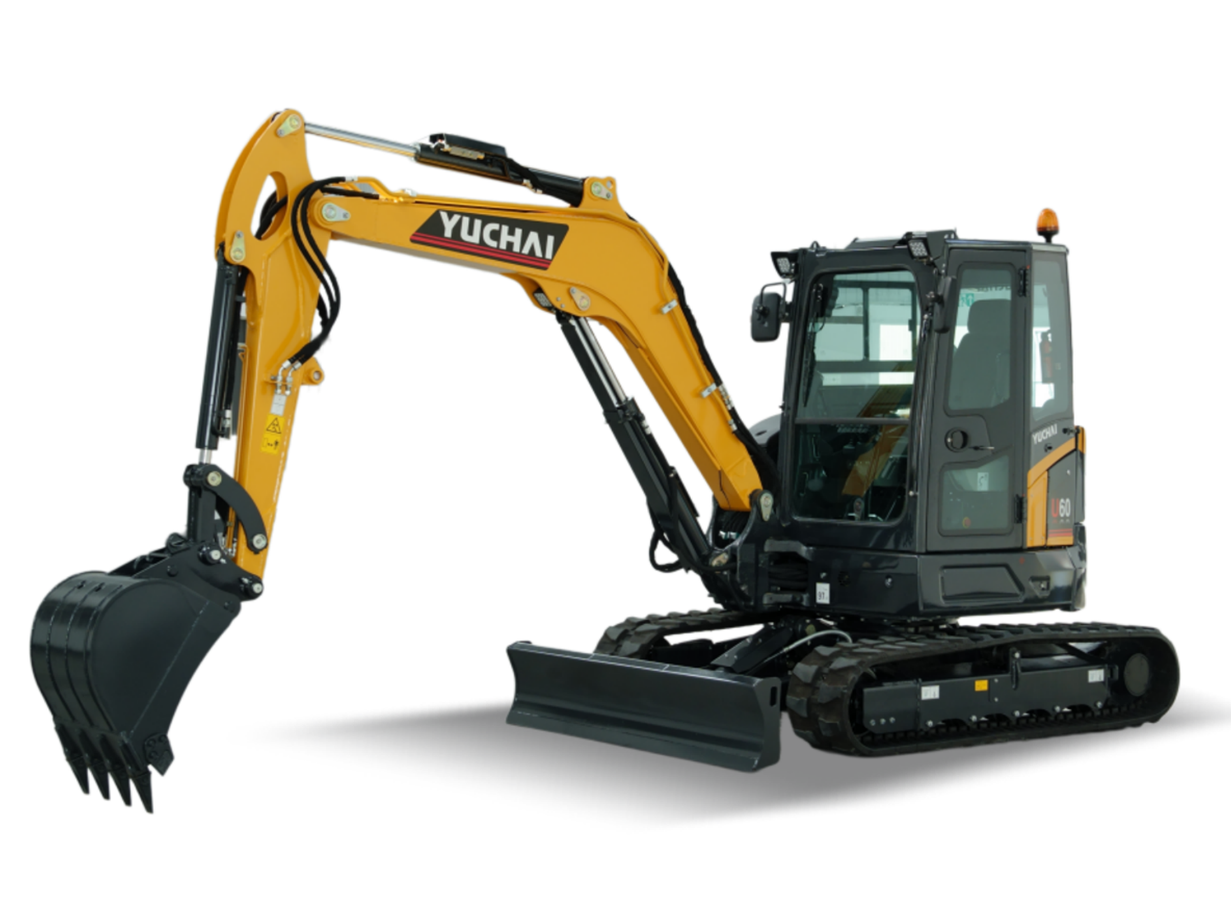 Yuchai U60 Zero Tail Compact Excavator