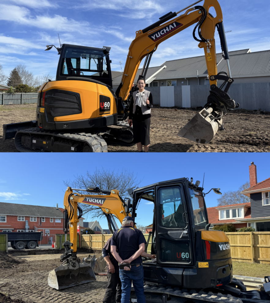 Yuchai Equipment participe à une discussion approfondie sur la pelle U60 avec un partenaire néo-zélandais de longue date Yuchai Equipment participe à une discussion approfondie sur la pelle U60 avec un partenaire néo-zélandais de longue date