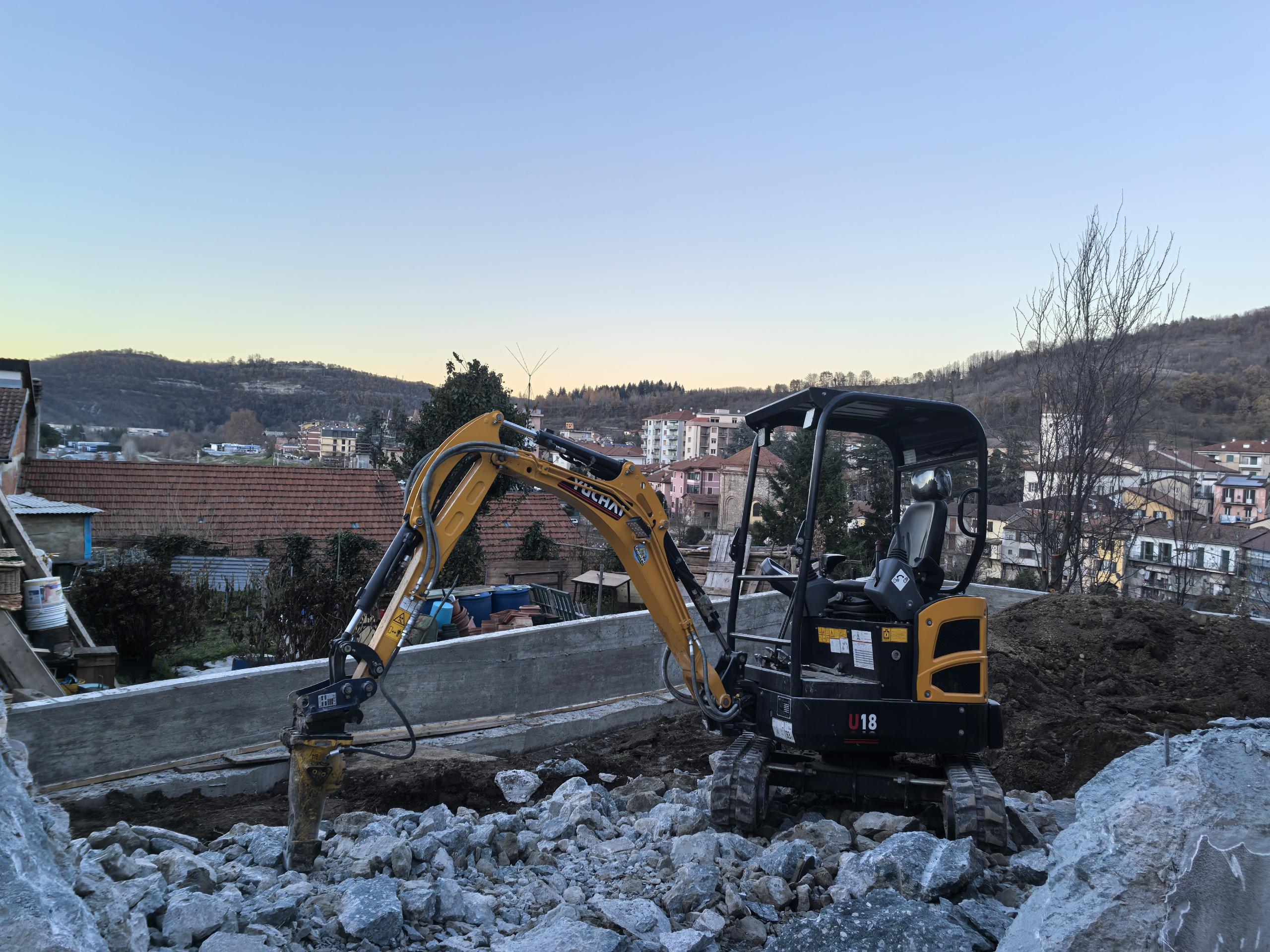 European Demolition Sites: Powered by Yuchai Equipment's Excavator