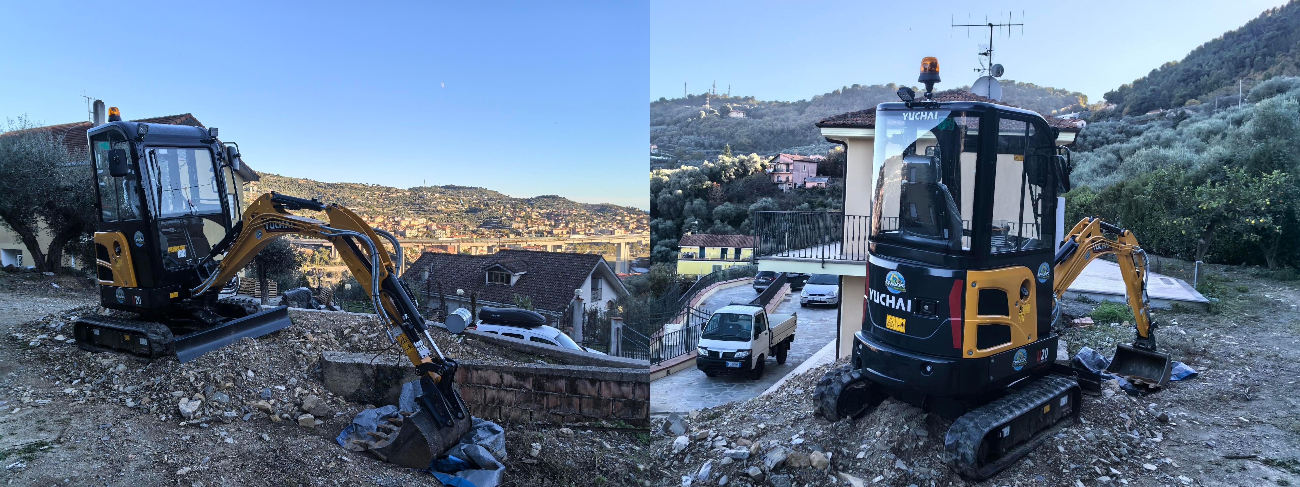 Yuchai Equipment European Working Condition Feedback Photos: U20 Yuchai Equipment European Working Condition Feedback Photos: U20