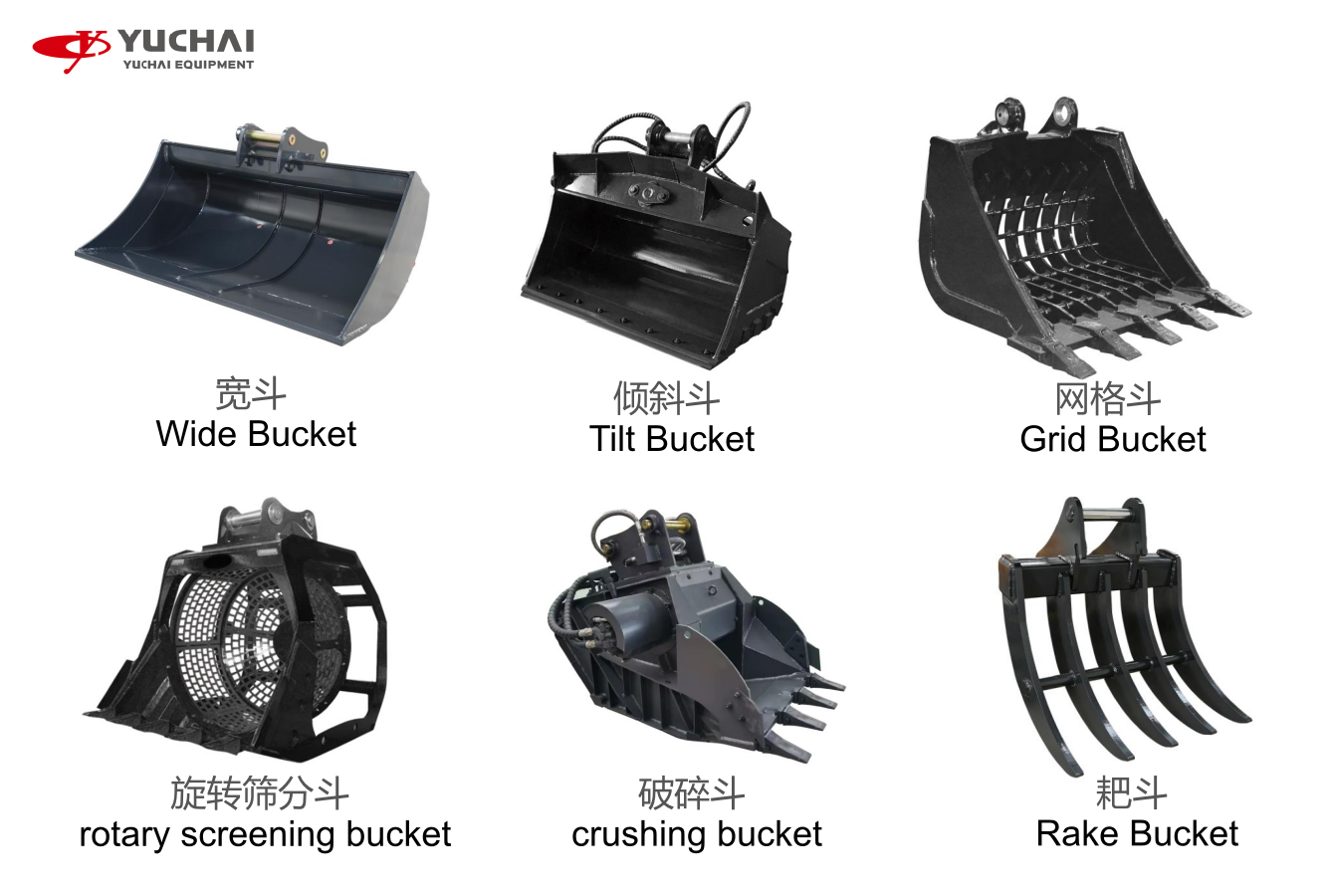 Selección de sistemas de acoplamiento rápido y accesorios de trabajo para excavadoras
