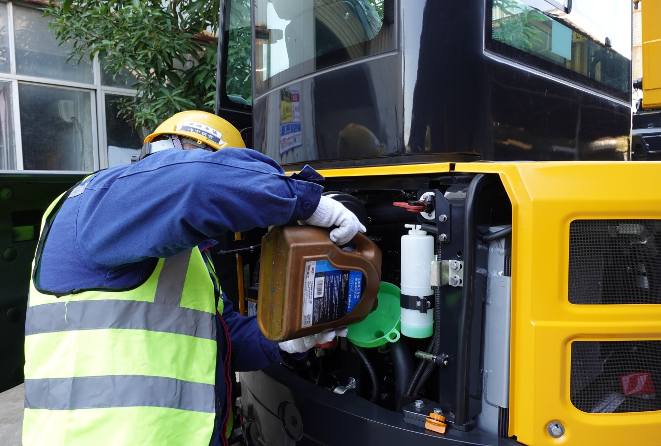 Guía de mantenimiento de la miniexcavadora YUCHAI