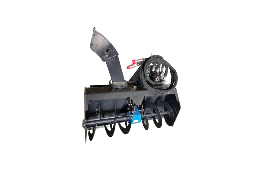 SKID Steer Snowwerfer steuern