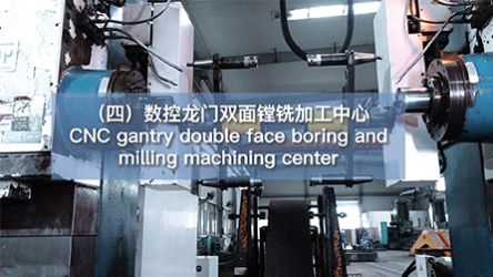 CNC Gantry Double Face Bohrung und Fräsenbearbeitungszentrum