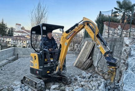 Europäische Abbruchstandorte: Angetrieben durch den Bagger von Yuchai Equipment