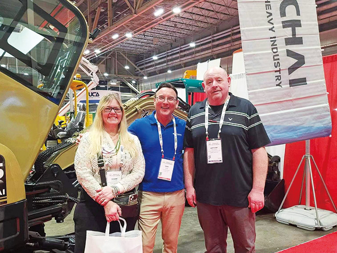 Yuchai Heavy Industry's products stunningly debut at ARA show.