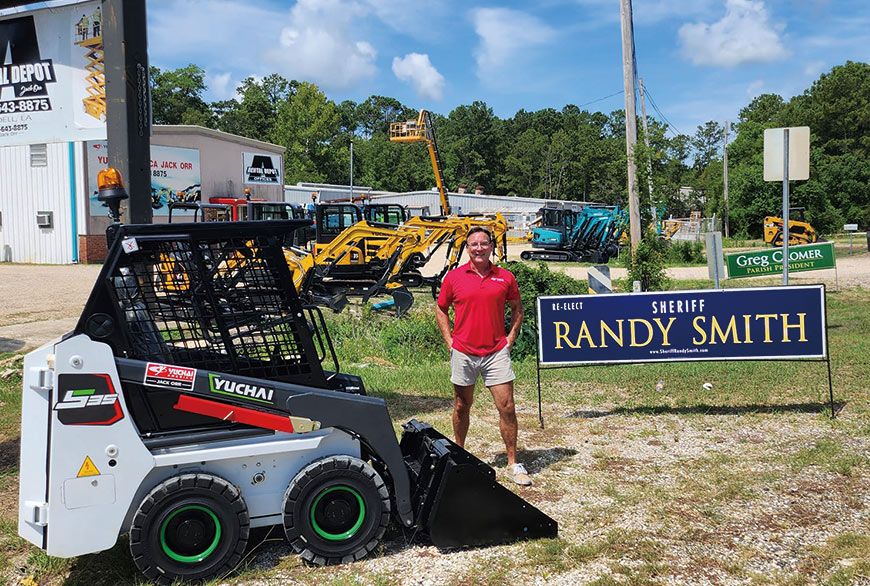 Cas de demande intérieure de chargeur de bille à dérapage électrique S35