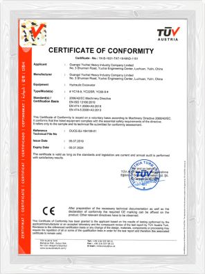 YC18-9 e YC22SR e YC60-9 YC18-9 e YC22SR e YC60-9