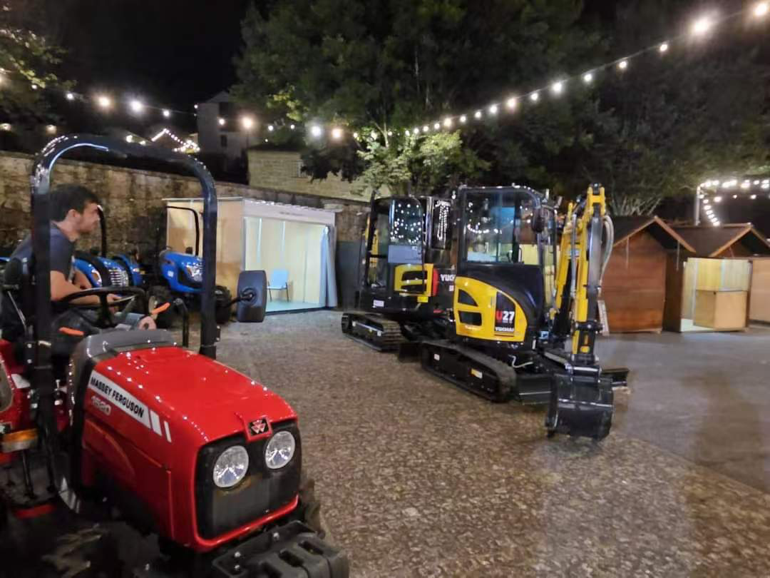 Yuchai U35 e U27 impressionam na maior exposição de máquinas de construção de Portugal
